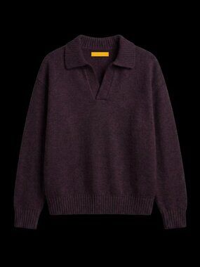 Yellow Label Co.: YELABÈL Posh Polo | Bordeaux - Bordeaux / M-L